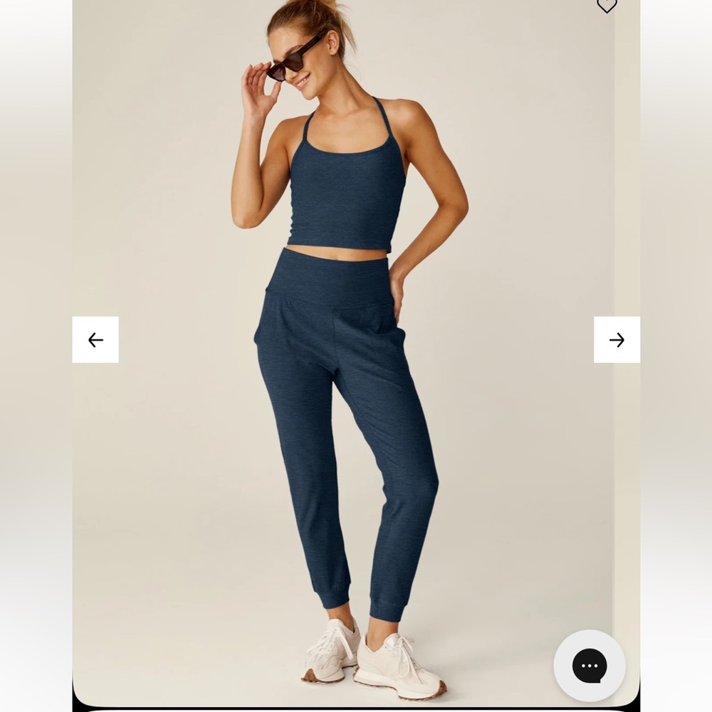Spacedye Midi Jogger - Nocturnal Navy